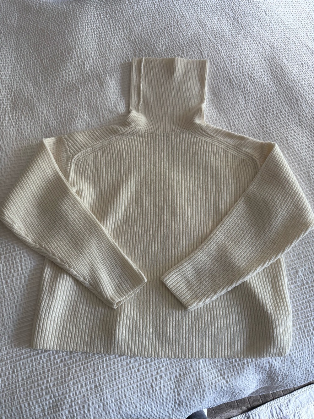 Wilfred Turtleneck Ribbed Sweater